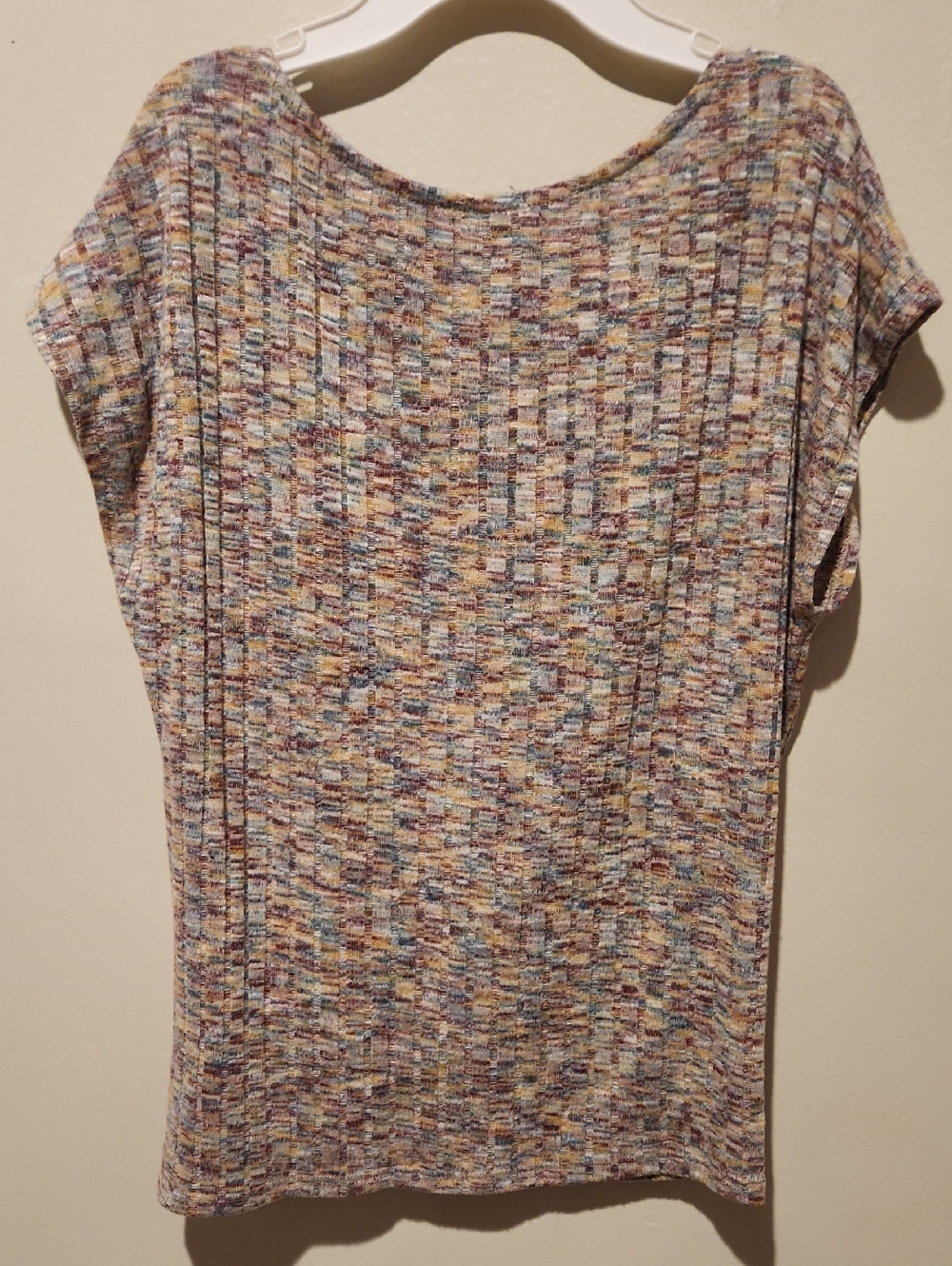 ❤ ANTHROPOLOGIE W5 SOFT KNIT TWIST TOP, LARGE - Picture 4 of 9